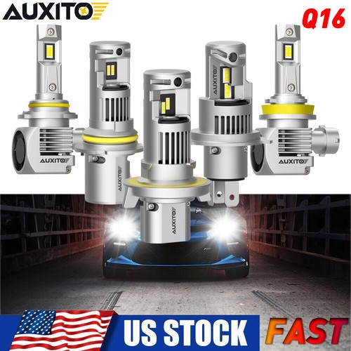 Q16 AUXITO 9005 9006 H11 9007 H4 9012 LED Headlight Bulbs 20000LM High Power Lot - 第 1/33 張圖片