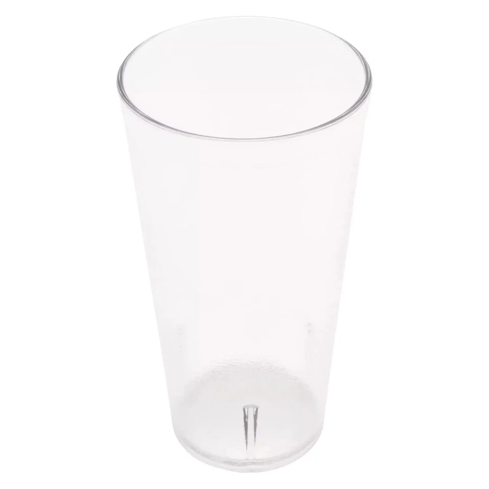 Vasos de restaurante Winco guijarros 16 onzas transparentes, juego de 24 Foto 2 de 4