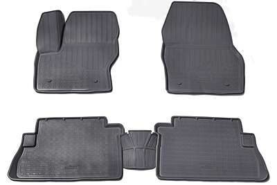 3D Gummi Fussmatten passend für FORD Kuga II | DM2 | BJ 2013 - 2019 | passgenau