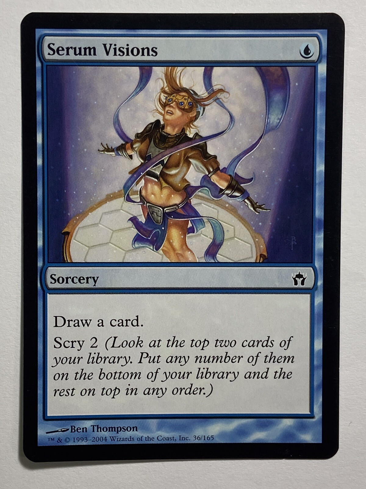 Awesome Magic The Gathering MTG Card Fifth Dawn Serum Visions 36/165 NM