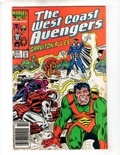 Marvel Comics West Coast Avengers Volume 2 Book #13 VF+
