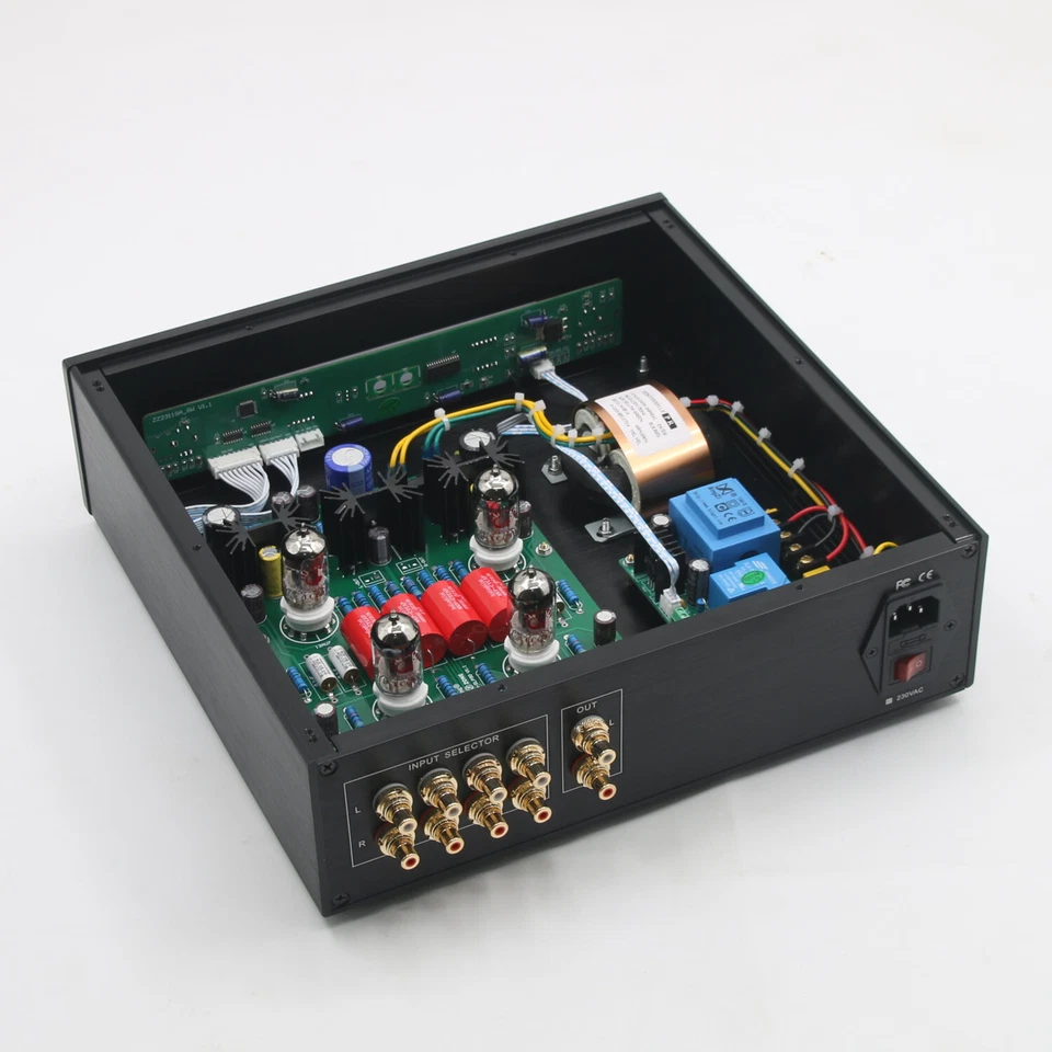 HiFi Remote Control 12AU7/ECC82 Tube Preamplifier Refer US CARY-SLP90 Circuit - Image 3 of 4