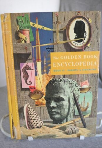 1959 Das goldene Buch Enzyklopädie Hardcover-Bücher Band 1-15 Erdferkel - Vulkane - Bild 25 von 27