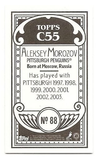 03/04 TOPPS C55 MINIS TOPPS C55 BACK Hockey (#1-155) U-Pick From List - Picture 19 of 41