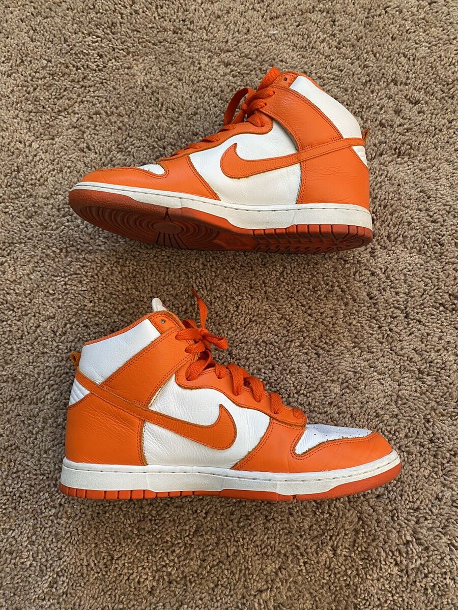 Size 10 - Nike Dunk High Retro QS Syracuse 2016