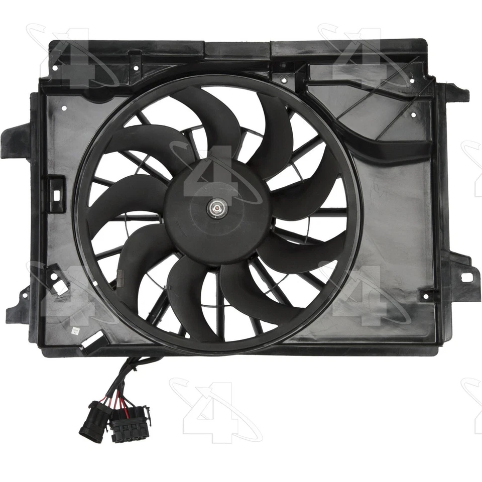 For 2004-2009 Cadillac XLR Engine Cooling Fan Assembly 4 Seasons 2005 2006 2007 - Image 3 of 3