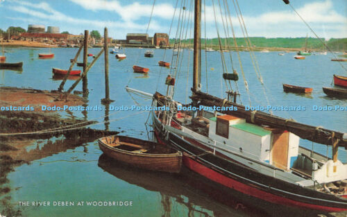 R682431 Der Fluss Deben bei Woodbridge. J. Salmon Ltd. Kamerafarbe. 1966 - Bild 1 von 4