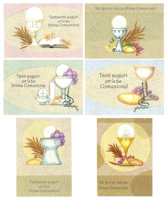 Marpimar Biglietto Tanti Auguri Per La Tua Comunione 12x17cm Vt13 1pz Ebay