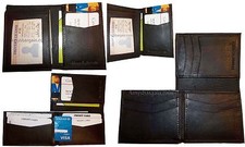 lot of 4 new style trifold leather man s bifold wallet men's billfold wallet