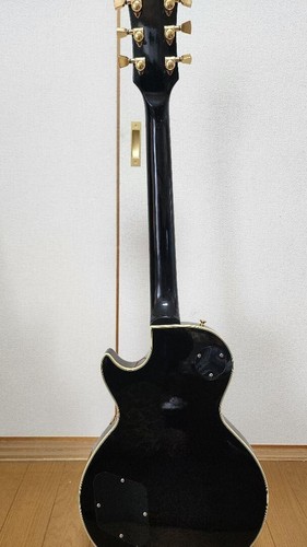 Greco Les Paul Custom Style Vintage Electric Guitar Black From JAPAN - Picture 2 of 10