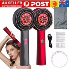 Electric Scalp Massage Comb Hair Growth, Red Light Therapy Brush Head Massager