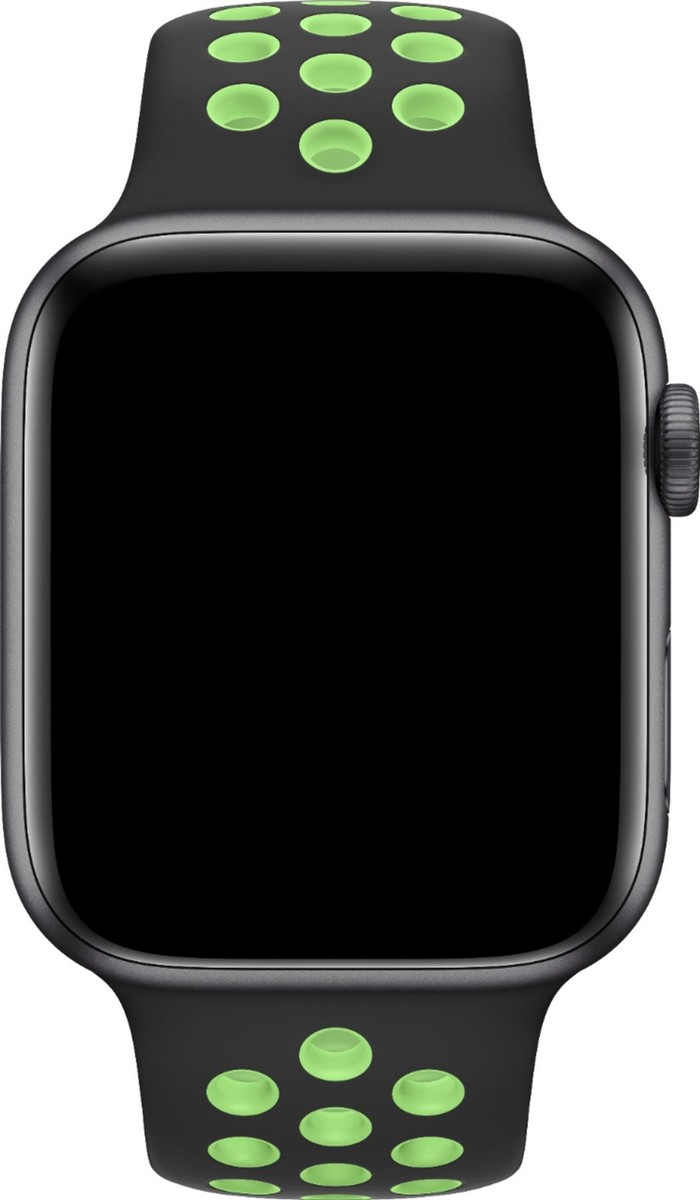 Genuine Apple Nike Sport Loop Watch Band - Black / Lime Genuine Apple Nike Sport Loop Watch Band - Black / Lime