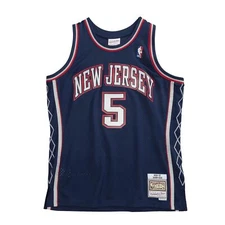 Mens Mitchell & Ness NBA Swingman Jersey NJ Nets 06 Jason Kidd