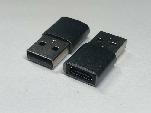 USB C Type C Female to USB A Male Adapter Pc Laptop to Phone Charger Converter - Picture 17 of 17