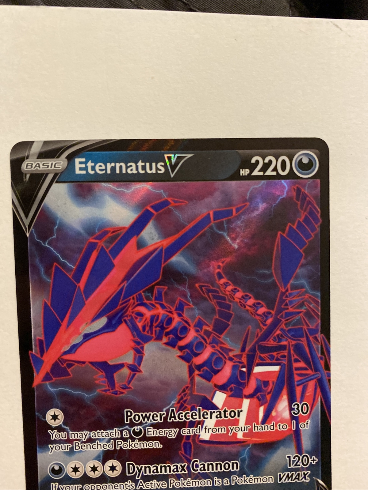 SWSH064 Eternatus V HOLO S&S Promo Pokemon Card Box Fresh eBay