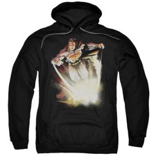 SUPERMAN EXPLOSIVE Licensed Adult Hooded Sweatshirt Hoodie SM-5XL