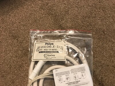 Philips Invivo  MRI VCG cable for cardiac imaging 