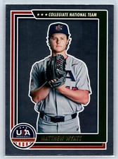 Matthew Wyatt 2022 Panini USA Baseball Longevity (Retail Base) #42
