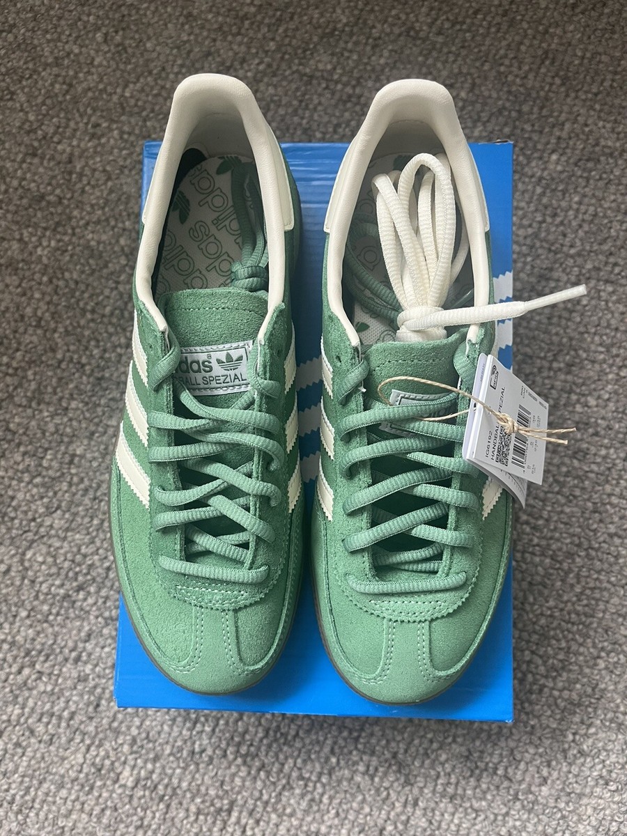 ADIDAS Handball Spezial Preloved Green Cream White Gum Sole