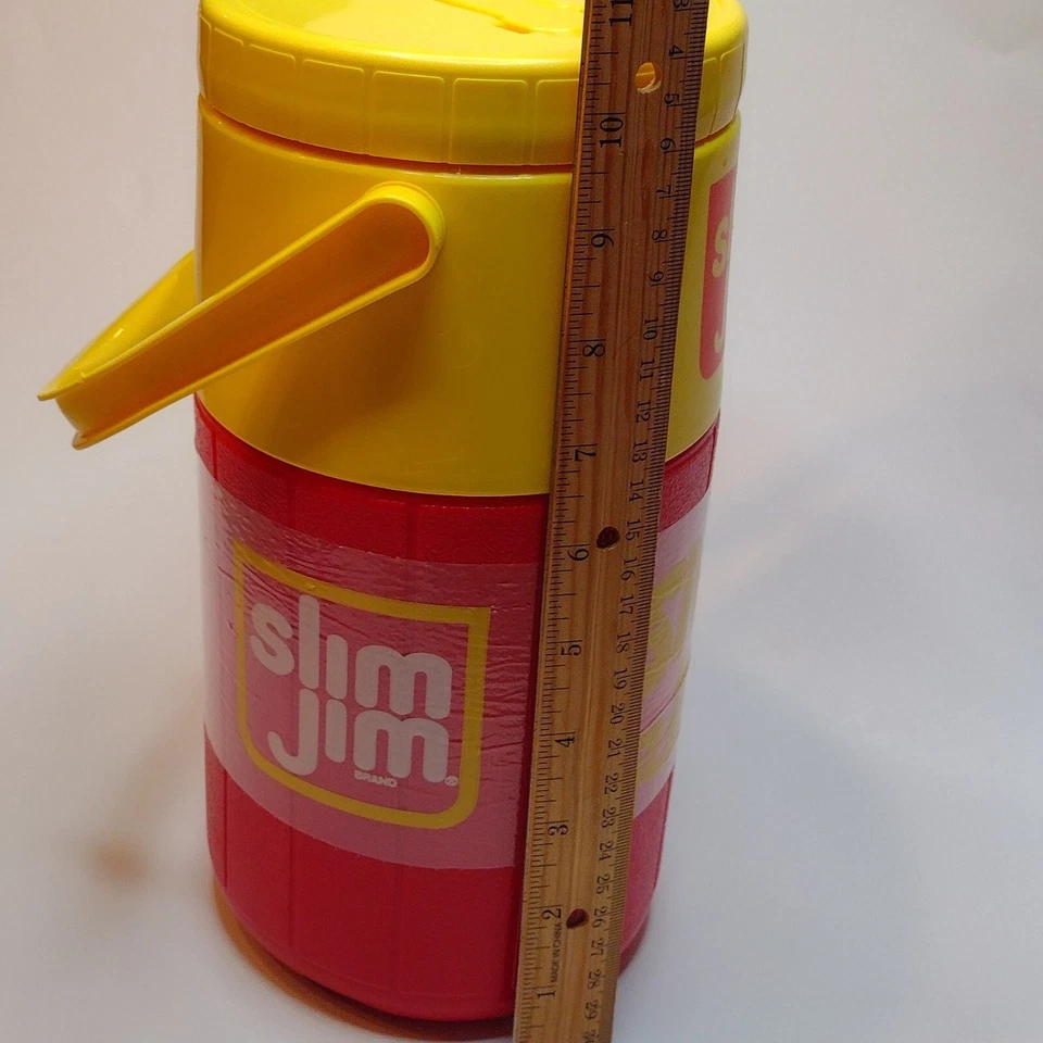 Jarro de água vintage Slim Jim Bobby Labonte 1993 Coleman 64 oz refrigerador térmico NASCAR #44 - Imagem 4 de 4