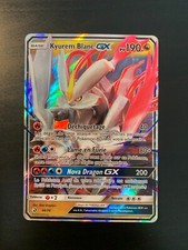 Carte Pokémon Kyurem Blanc GX 48/70 SL7.5 Majesté Des Dragons FR