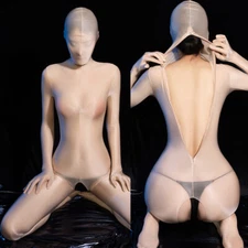 Women Sexy Full Body Bodystocking High Elastic Body Stocking Pantyhose Bodysuit