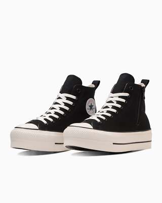 31311730 Converse All Star (R) Lifted Z Hi Black White (Men's) | eBay