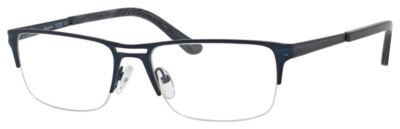 Esquire Designer Metal.5-Rimless Reading Glasses EQ1533-SNV Satin Navy Blue 55mm