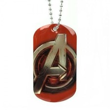 Avengers Age of Ultron Licensed Dog Tags Pendant Necklace