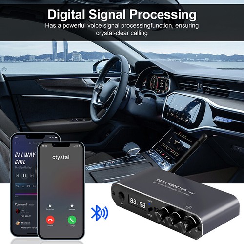 6 in1 HiFi Bass Audio Adapter Bluetooth 5.1 Transmitter Empfänger Sender AUX RCA - Bild 9 von 23