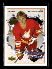 1991-92 Upper Deck #4 Brett Hull Hockey Heroes: Brett Hull