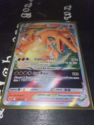 Pokemon CHARIZARD VSTAR 019/159 - Crown Zenith - ULTRA RARE