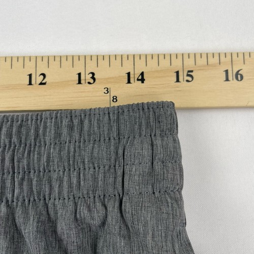 Nike Shorts Men’s M Gray Athletic Flex Training Elastic Waist W/Drawstring NWOT - Picture 5 of 8
