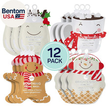 Beauty Holiday Treats Christmas Face Mask Bundle  Korean Facial Mask  Hydratin
