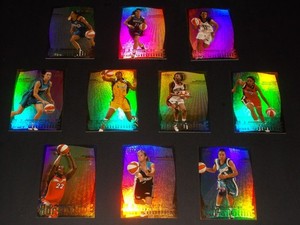 2000 Fleer WNBA, Feminine Adrenaline Insert Set (10) (WNBA), Pack-Fresh !!!