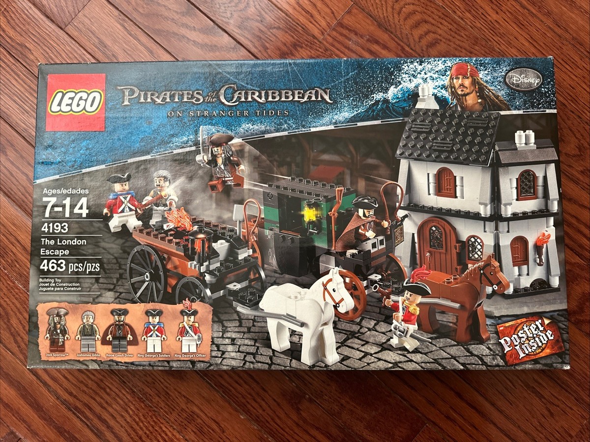 NEW LEGO Pirates of The Caribbean the London Escape 4193 , SEALED