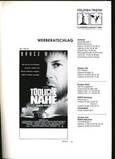 Tödliche Nähe - Werberatschlag