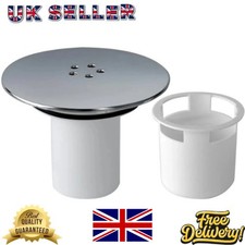 Shower Drain Cover Trap Plughole Tray Waste Cover 115mm Plug Drain Replacement