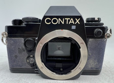 Contax 139 Quartz 35mm SLR Film Camera Body Black - Tested Read