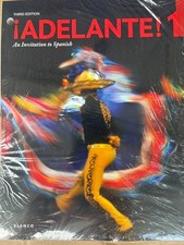 Adelante Uno 3rd Edition College Textbook - B...