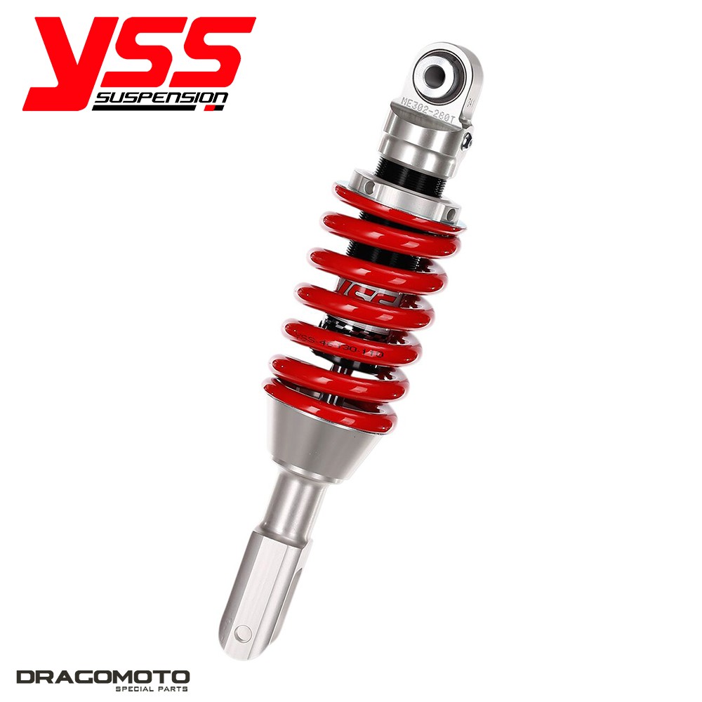 Amortisseur Aprilia AF1 125 Sintesi YSS pour éliminer les rebonds arrière