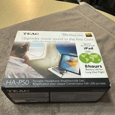 TEAC HA-P50, a portable headphone amplifier and USB DAC