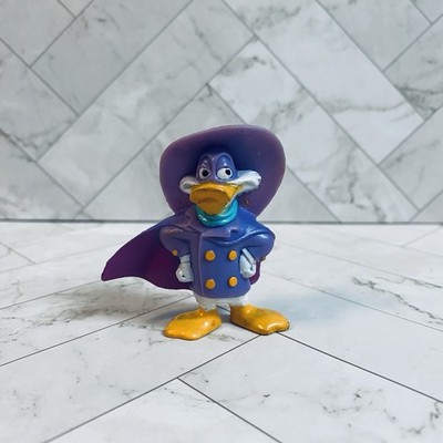 Vintage 1992 2  Darkwing Duck Action Figure PVC Cake Toppers Toy