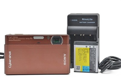 Sony Cyber-shot DSC-T77  10.1MP Digital Camera [ Near Mint ] Slim Touch Screen