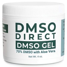 DMSO Gel with Aloe Vera 4oz - 70 Dimethyl Sulfoxide 99.99 Pure - DMSO Direct