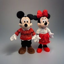Disney Mickey Minnie Mouse 25.6 Christmas Greeter Set-Christmas Outfits