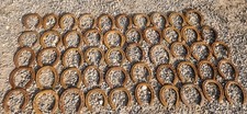 50 Assorted USED HORSESHOES Western Decor Cowboy Crafting Welding 2