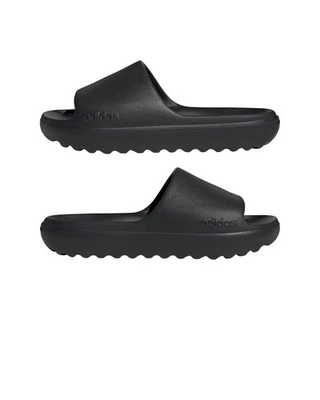 Gelée Flip Flops Curseurs HOMME Adidas adilette Lumia Noir - Photo 1/4