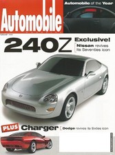 AUTOMOBILE 1999 FEB - 240Z CONCEPT, CHARGER R/T, VW, BMW M COUPE, JEEP FC-150
