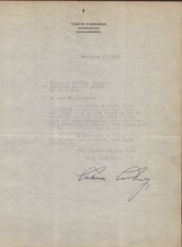 CALVIN COOLIDGE - TYPED LETTER SIGNED 02/27/1931
